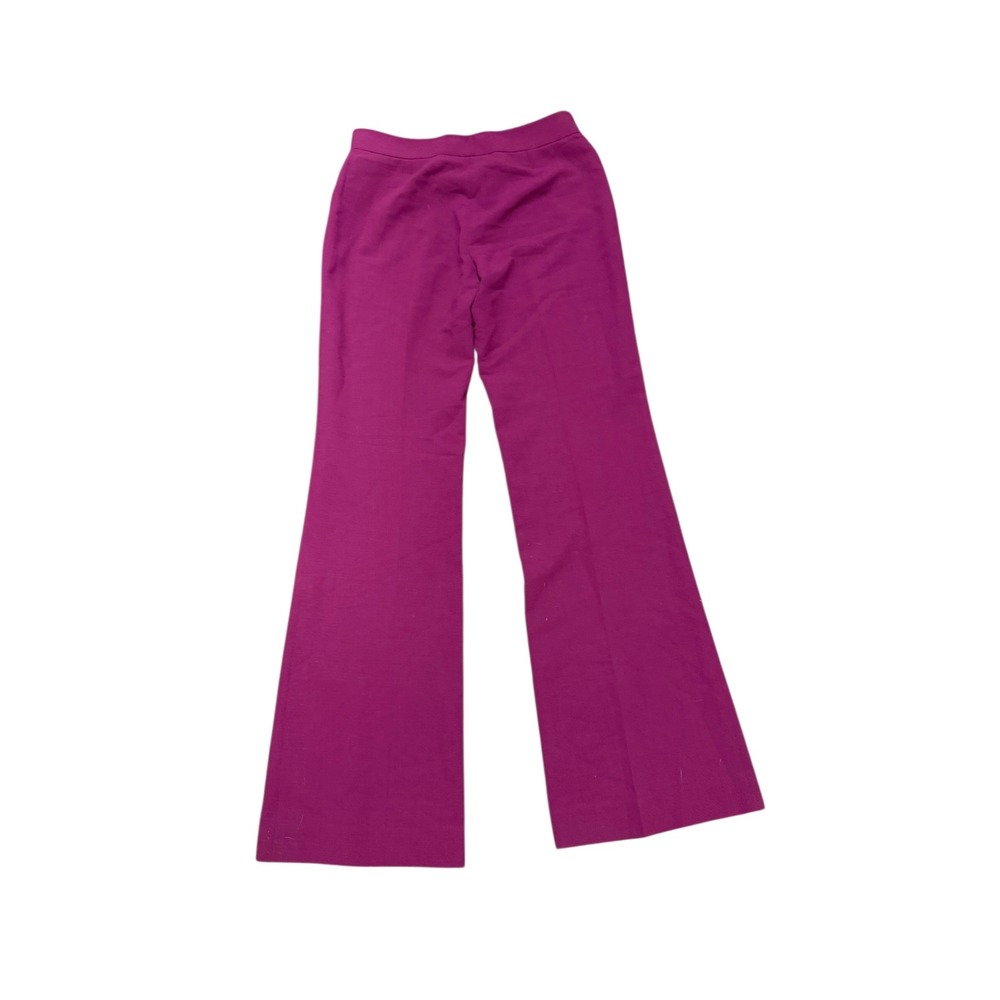 Lafayette 148 Size 4 New York Sullivan Magenta Purple 100% Virgin Wool Pants